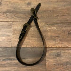 Gold Embellished Double Buckle Belt